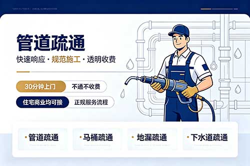 廉江管道疏通
