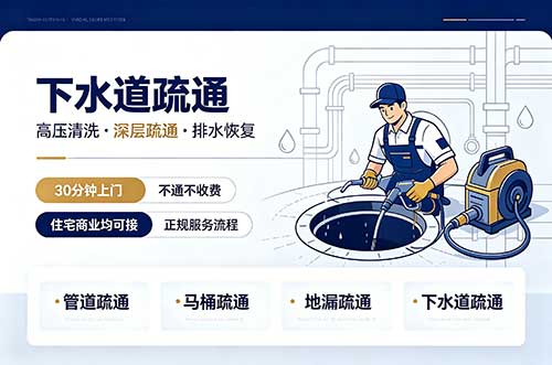 廉江下水道疏通